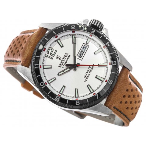 Чоловічий годинник FESTINA F20699/1 Titanium Date