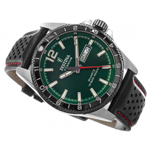Чоловічий годинник FESTINA F20699/3 Titanium Date
