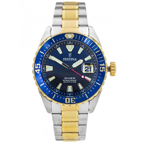 Чоловічий годинник FESTINA F20706/1 The Originals Diver