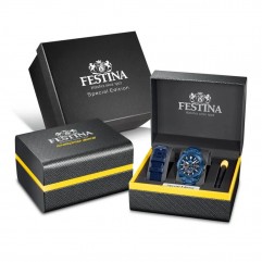 Чоловічий годинник FESTINA F20729/1 Chrono Bike Diver Set Special Edition