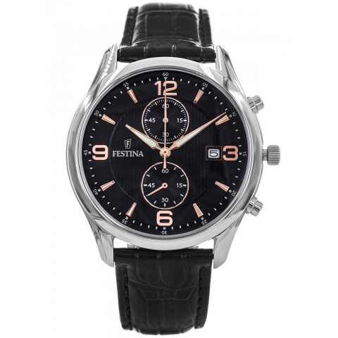 Чоловічий годинник FESTINA F6855/7 Timeless Chronograph
