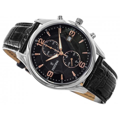 Чоловічий годинник FESTINA F6855/7 Timeless Chronograph