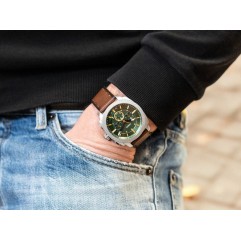 Чоловічий годинник FOSSIL FS6100 Machine Chronograph