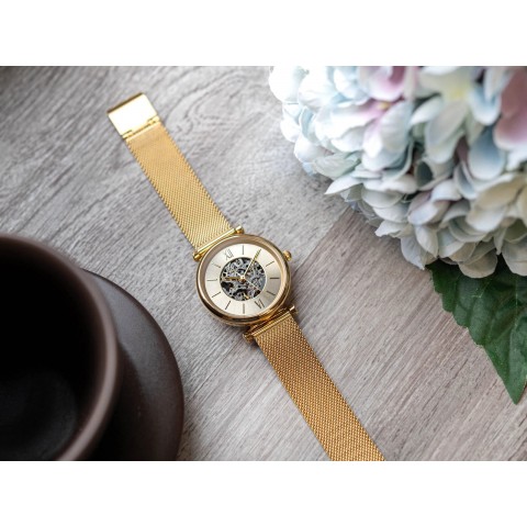 Жіночий годинник FOSSIL ME3250 Carlie Skeleton