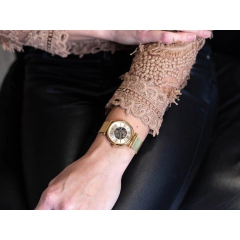 Жіночий годинник FOSSIL ME3250 Carlie Skeleton