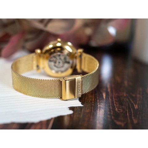 Жіночий годинник FOSSIL ME3250 Carlie Skeleton