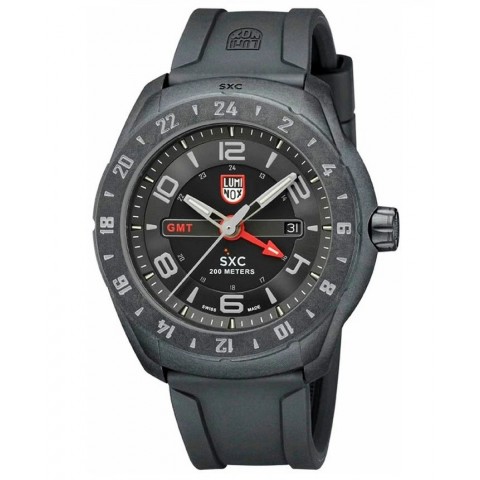 Чоловічий годинник LUMINOX XX.5021.GN SXC Carbon GMT Diver