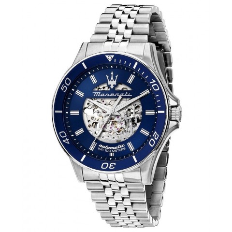 Чоловічий годинник MASERATI R8823140011 Sfida Automatic