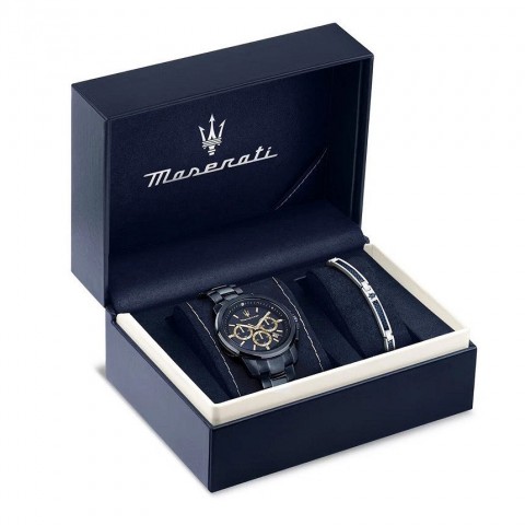 Чоловічий годинник MASERATI R8873621042 Successo Chrono Set