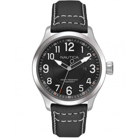 Чоловічий годинник NAUTICA NAI10004G Calfskin