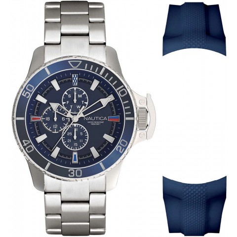 Чоловічий годинник NAUTICA NAPBYS006 Bayside Set