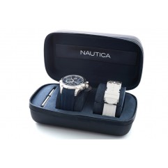 Чоловічий годинник NAUTICA NAPLECR02 Long Beach Set