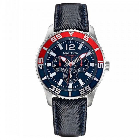 Чоловічий годинник NAUTICA NAPLECR03 Long Beach Chrono Set