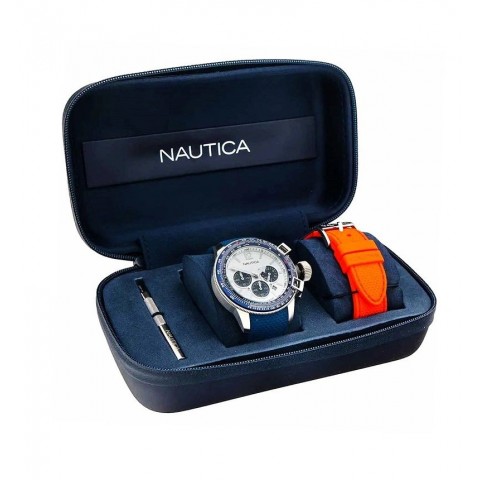 Чоловічий годинник NAUTICA NAPLECR20 Freeboard Chrono Set
