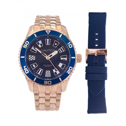 Жіночий годинник NAUTICA NAPPBS037 Pacific Beach Lady Set