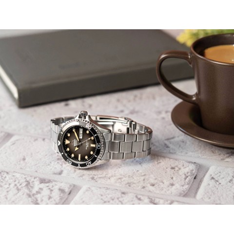 Чоловічий годинник ORIENT RA-AA0810N39B Mako III Kamasu Automatic