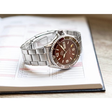 Чоловічий годинник ORIENT RA-AA0820R19B Mako III Kamasu Automatic