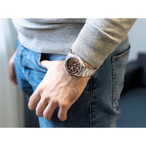 Чоловічий годинник ORIENT RA-AA0820R19B Mako III Kamasu Automatic