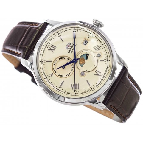 Чоловічий годинник ORIENT RA-AK0803Y30B Sun & Moon Automatic