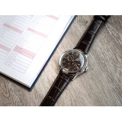 Чоловічий годинник ORIENT RA-AK0804Y30B Bambino Sun & Moon Automatic