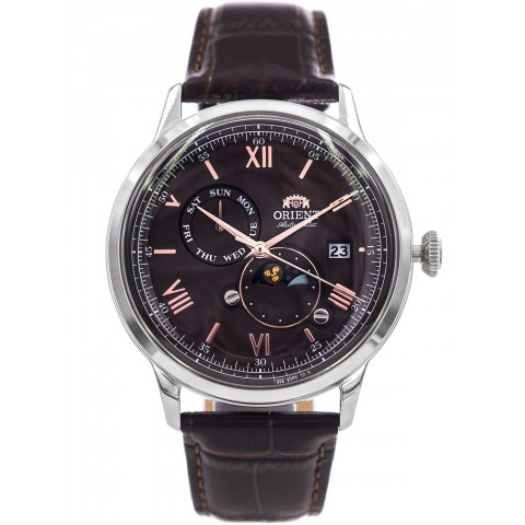 Чоловічий годинник ORIENT RA-AK0804Y30B Bambino Sun & Moon Automatic