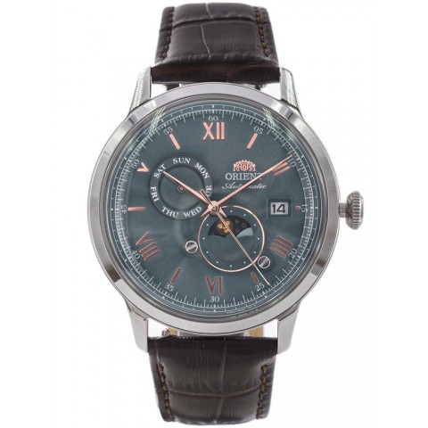 Чоловічий годинник ORIENT RA-AK0805E30B Sun & Moon Automatic