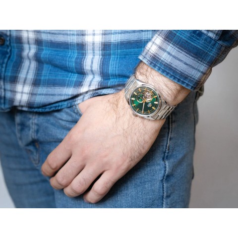 Чоловічий годинник ORIENT RA-AR0008E30B Contemporary Open Heart Automatic