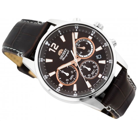 Чоловічий годинник ORIENT Chronograph RA-KV0006Y10B