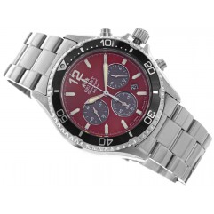 Чоловічий годинник ORIENT RA-TX0207R10B Mako Solar Chronograph