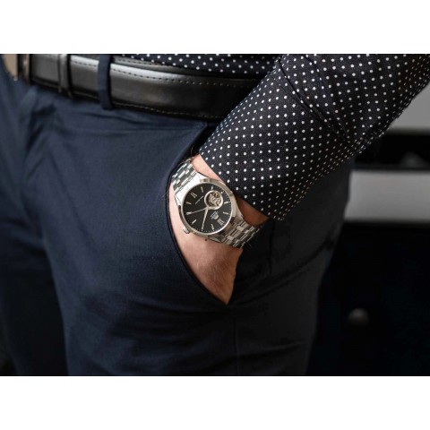 Чоловічий годинник ORIENT TAG03001B0 Contemporary Open Heart Automatic