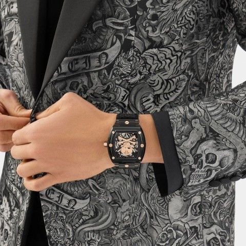 Чоловічий годинник PHILIPP PLEIN PWPTA0424 The Skeleton Crystal Automatic