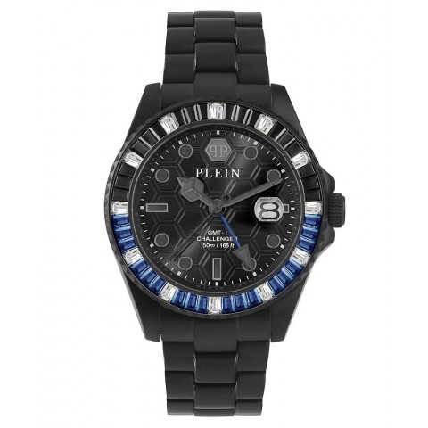 Чоловічий годинник PHILIPP PLEIN PWPZA0324 GMT-I Challenger Baguettes