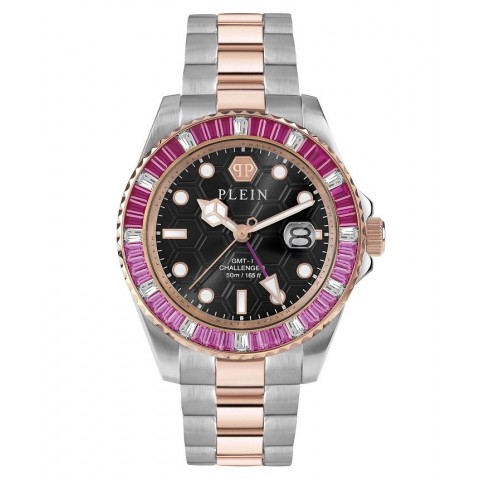 Унісекс годинник PHILIPP PLEIN PWPZA0424 GMT-I Challenger Baguettes