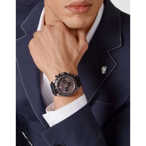 Чоловічий годинник PHILIPP PLEIN PWVAA0323 Nobile Racing Chrono Street Couture