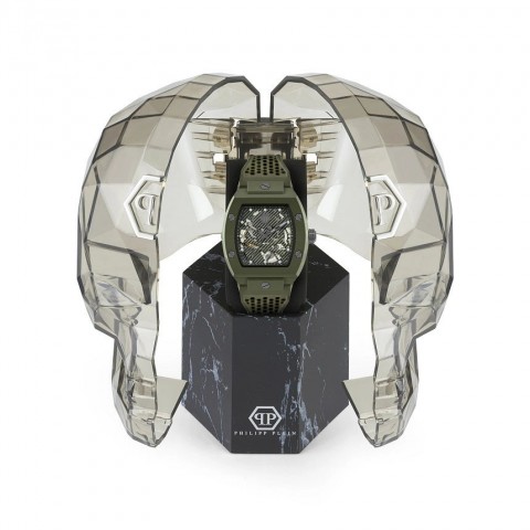 Чоловічий годинник PHILIPP PLEIN PWVBA0223 The Skeleton Ecoceramic Automatic