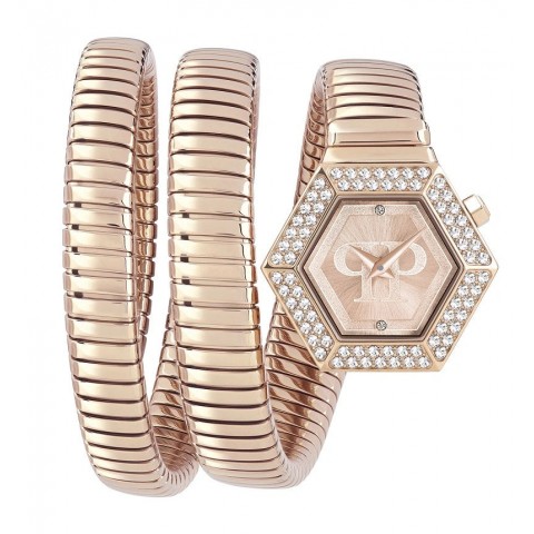 Жіночий годинник PHILIPP PLEIN PWZAA0523 Snake Hexagon