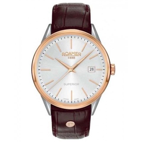 Чоловічий годинник ROAMER 508833 49 15 05 Superior 3H Gents