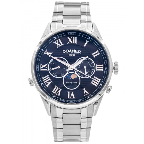 Чоловічий годинник ROAMER Superior Moonphase 513821 41 85 50