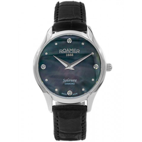 Жіночий годинник ROAMER 547857 41 85 05 Soleure Diamond