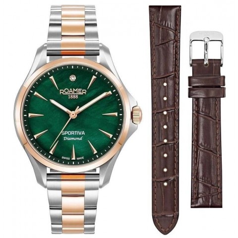 Жіночий годинник ROAMER 865847 49 70 50 Sportiva Set Diamond