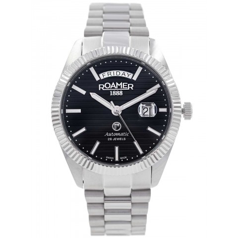 Чоловічий годинник ROAMER 981666 41 85 50 Primeline Daydate II