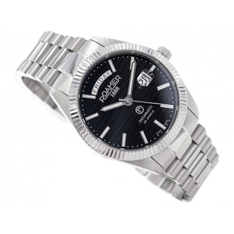 Чоловічий годинник ROAMER 981666 41 85 50 Primeline Daydate II