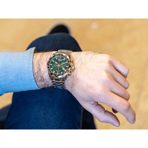 Чоловічий годинник SWISS ALPINE MILITARY SAM7043.9144 Star Fighter Chrono