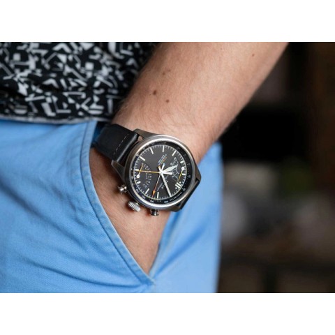 Чоловічий годинник TIMEX TW2Y70000 Waterbury Traditional Ace Fly-Back Chronograph
