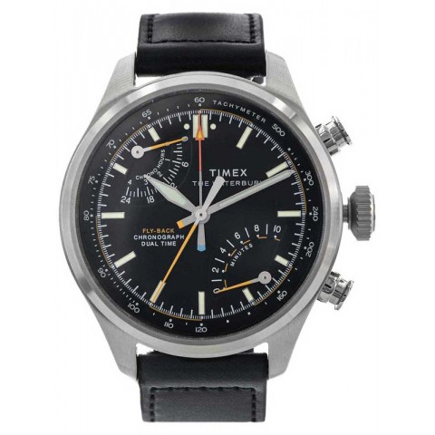 Чоловічий годинник TIMEX TW2Y70000 Waterbury Traditional Ace Fly-Back Chronograph