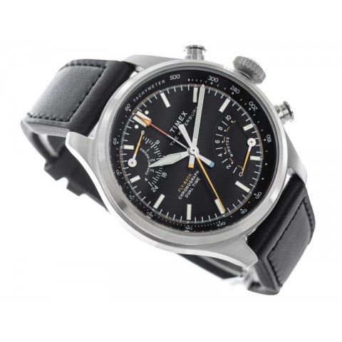 Чоловічий годинник TIMEX TW2Y70000 Waterbury Traditional Ace Fly-Back Chronograph