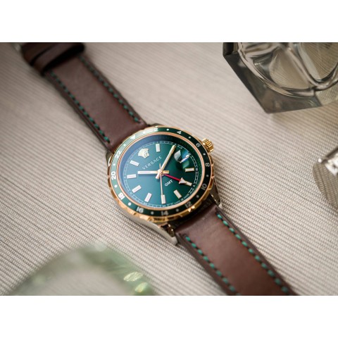 Чоловічий годинник VERSACE HELLENYIUM GMT V1109/0017
