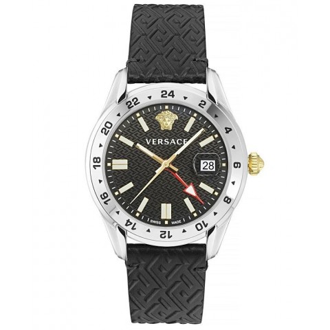 Чоловічий годинник VERSACE VE7C00123 Greca Time GMT