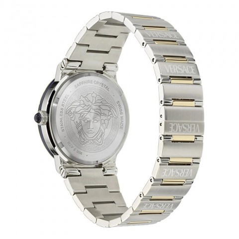 Жіночий годинник VERSACE VE7G00524 Greca Logo Moonphase Diamonds