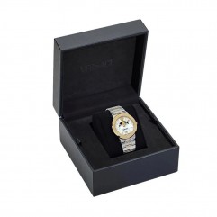 Жіночий годинник VERSACE VE7G00524 Greca Logo Moonphase Diamonds